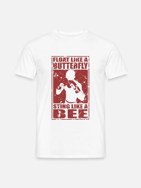 Sting like a Bee - Men's T-Shirt - white