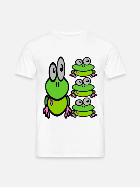 Frogs Frogs Frogs 2 - Men's T-Shirt - white