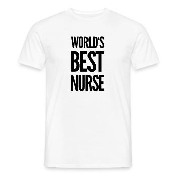 Nurse Nurse Nurse Gift - Men's T-Shirt - white - Front - AI Model Male 178 dark (178cm)