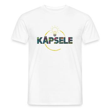 Käpsele Schwabe schwäbisch schwäbisches Geschenk - Männer T-Shirt - Weiß - Vorne - AI Model Male 178 dark (178cm)