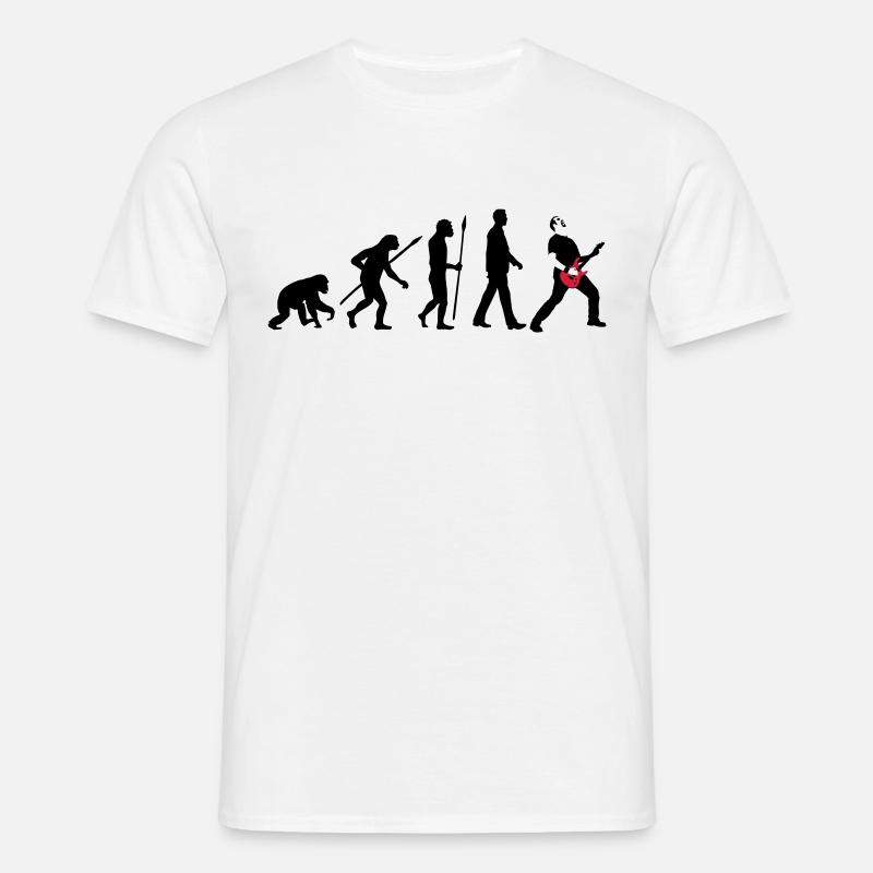 evolution_rocks_032012_a_2c - Männer T-Shirt - Weiß