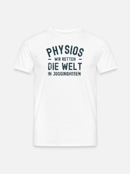 Physiotherapeuten Physiotherapie - Männer T-Shirt - Weiß