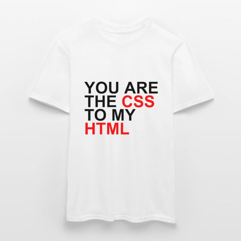 Tu es le CSS de mon HTML T-shirt homme