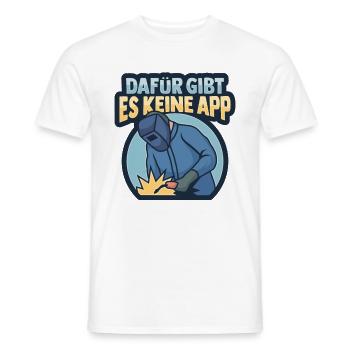 Schweißer Schweißen Schlosser und Metallbauer - Männer T-Shirt - Weiß - Vorne - AI Model Male 178 dark (178cm)