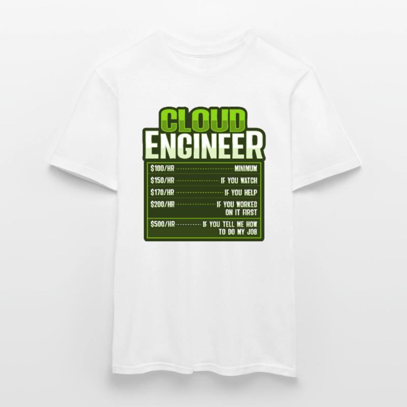 Cloud-Administrator Cloud-Devops Männer T-Shirt