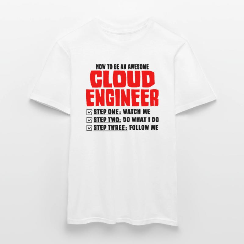 Cloud-Administrator Cloud-Devops Männer T-Shirt