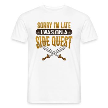 LARP RPG Rollenspiel Design für einen Larper - Männer T-Shirt - Weiß - Vorne - AI Model Male 178 dark (178cm)