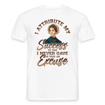 Krankenschwester Florence Nightingale Medizinische - Männer T-Shirt - Weiß - Vorne - AI Model Male 178 dark (178cm)
