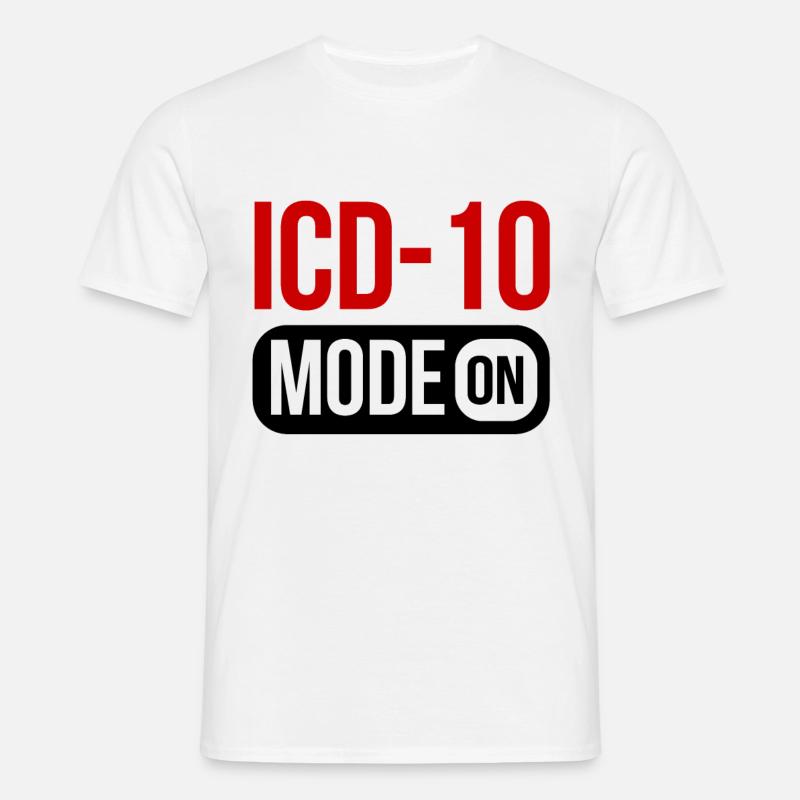 Medical Coder Profession Medical - Men's T-Shirt - white