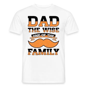 Bester Vater Aller Zeiten Vaterschaft Papa Papa - Männer T-Shirt - Weiß - Vorne - AI Model Male 178 dark (178cm)