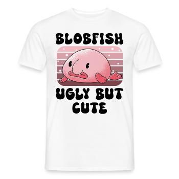 Meeresbiologe Tiefseefisch Blobfisch Ozean - Männer T-Shirt - Weiß - Vorne - AI Model Male 178 dark (178cm)