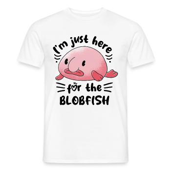 Meeresbiologe Tiefseefisch Blobfisch Ozean - Männer T-Shirt - Weiß - Vorne - AI Model Male 178 dark (178cm)