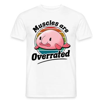 Meeresbiologe Tiefseefisch Blobfisch Ozean - Männer T-Shirt - Weiß - Vorne - AI Model Male 178 dark (178cm)