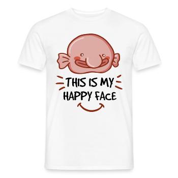 Meeresbiologe Tiefseefisch Blobfisch Ozean - Männer T-Shirt - Weiß - Vorne - AI Model Male 178 dark (178cm)