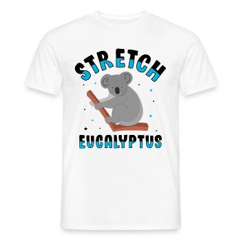 PT Physiotherapie Physiotherapeutin Job - Männer T-Shirt - Weiß - Vorne - AI Model Male 178 dark (178cm)