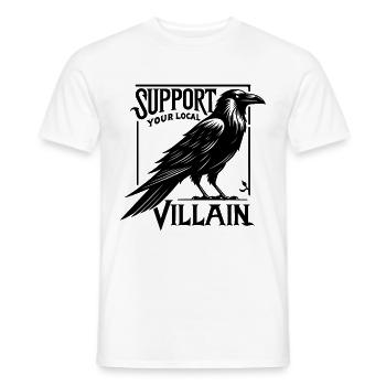 Antagonist Böser Schurkenschurke - Männer T-Shirt - Weiß - Vorne - AI Model Male 178 dark (178cm)