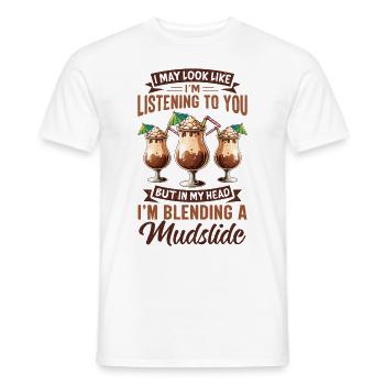 Mudslide Cocktail - Männer T-Shirt - Weiß - Vorne - AI Model Male 178 dark (178cm)
