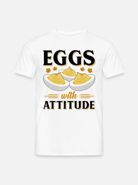 Devil's Egg Spell - Men's T-Shirt - white