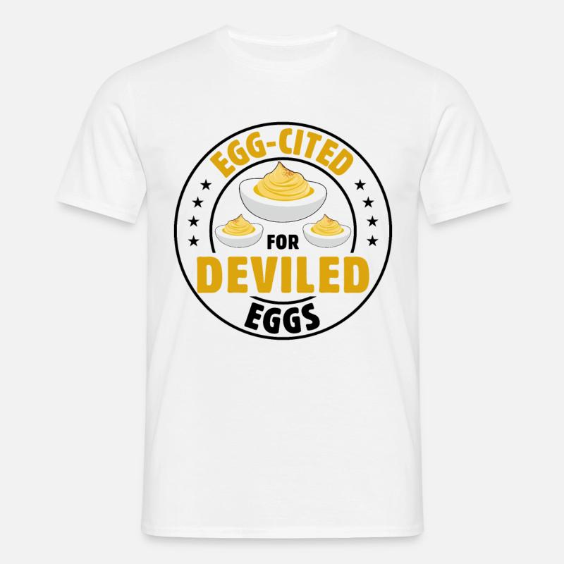 Devil's Egg Spell - Men's T-Shirt - white