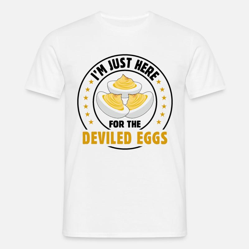 Devil's Egg Spell - Men's T-Shirt - white