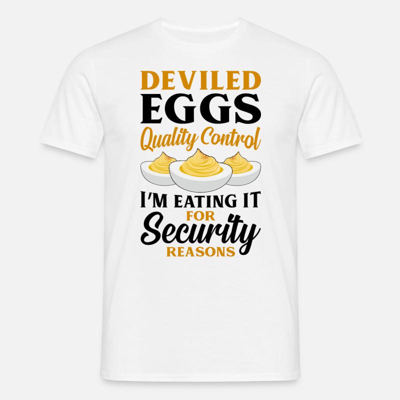 Devil's Egg Spell - Men's T-Shirt - white