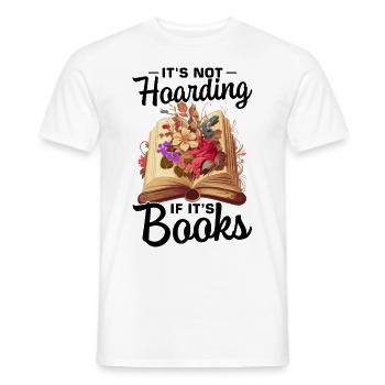Livre de lecture Merch Booktok Livre cadeau livresque - T-shirt homme - blanc - Devant - AI Model Male 178 dark (178cm)