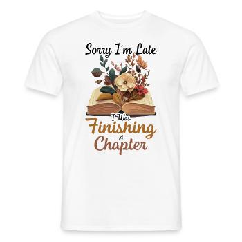 Livre de lecture Merch Booktok Livre cadeau livresque - T-shirt homme - blanc - Devant - AI Model Male 178 dark (178cm)