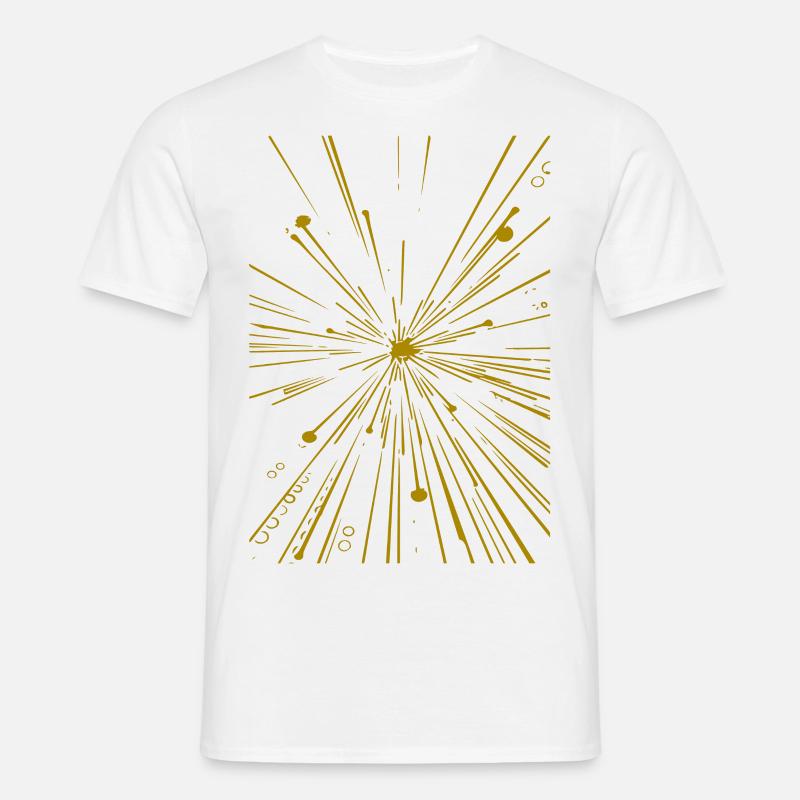 abstract pattern - Men's T-Shirt - white