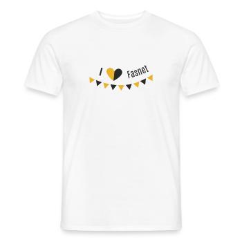 J'adore le carnaval - T-shirt homme - blanc - Devant - AI Model Male 178 dark (178cm)
