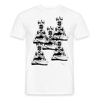 We can be god - Männer T-Shirt - Weiß - Vorne - AI Model Male 178 dark (178cm)