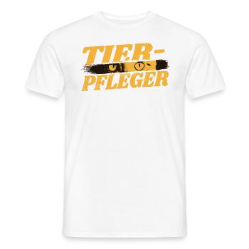 Veterinär Geburtstag Tiermediziner Tierwirt - Männer T-Shirt - Weiß - Vorne - AI Model Male 178 dark (178cm)