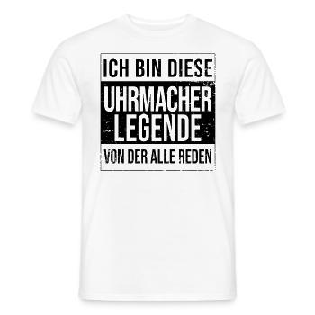 Feinmechaniker Geburtstag geboren Legende - Männer T-Shirt - Weiß - Vorne - AI Model Male 178 dark (178cm)