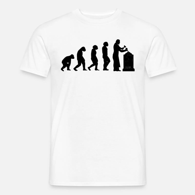 Bildhauer Handwerker Steinbildhauer Grabsteine - Männer T-Shirt - Weiß