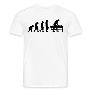Physiotherapy Chiropractor Physio-Masseur - Men's T-Shirt - white - Front - AI Model Male 178 dark (178cm)