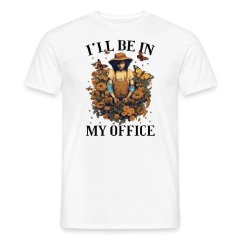 Gärtner Gartenpflanzen Landschaftsgärtner lustiges - Männer T-Shirt - Weiß - Vorne - AI Model Male 178 dark (178cm)