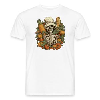Gardener, Garden Plants, Vegetarian Gardener - Men's T-Shirt - white - Front - AI Model Male 178 dark (178cm)