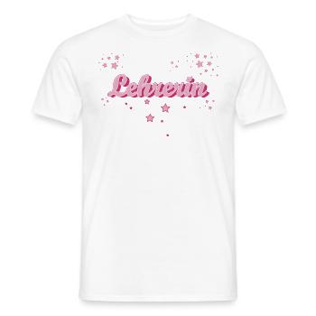 Schule Abschluss-Geschenk Lehrerin - Männer T-Shirt - Weiß - Vorne - AI Model Male 178 dark (178cm)