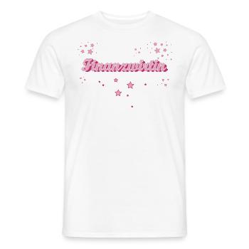 Finanzamt Abschluss-Geschenk Finanzwirtin - Männer T-Shirt - Weiß - Vorne - AI Model Male 178 dark (178cm)