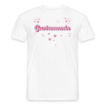 Restaurant Wirt Koch Abschluss-Geschenk - Männer T-Shirt - Weiß - Vorne - AI Model Male 178 dark (178cm)