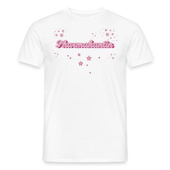 Pharmazeut Abschluss-Geschenk Pharmakantin - Männer T-Shirt - Weiß - Vorne - AI Model Male 178 dark (178cm)