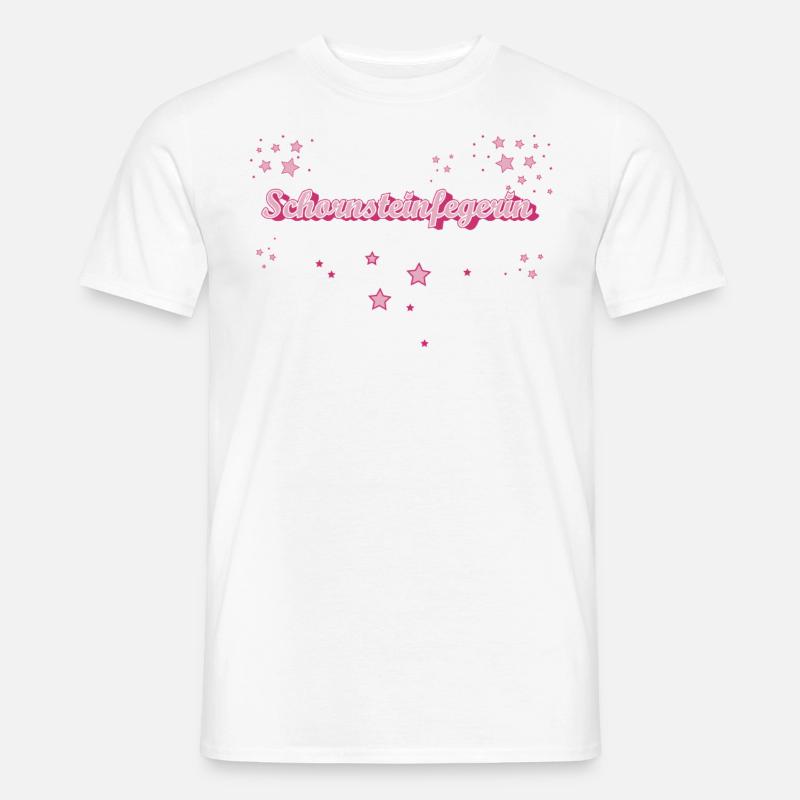 Schornsteinfeger Abschluss-Geschenk - Männer T-Shirt - Weiß