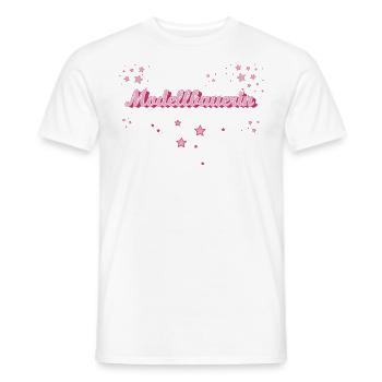 Créateur de modèles de cadeaux de graduation technique - T-shirt homme - blanc - Devant - AI Model Male 178 dark (178cm)