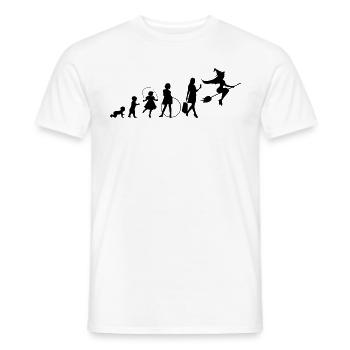Mystisches Gothic Okkult Witch Halloween - Männer T-Shirt - Weiß - Vorne - AI Model Male 178 dark (178cm)