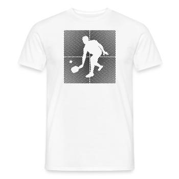 Pickleball Player Pickleball Balls Game - Men's T-Shirt - white - Front - AI Model Male 178 dark (178cm)