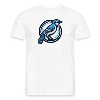 Bird breeder Ornithologist Bird watcher - Men's T-Shirt - white - Front - AI Model Male 178 dark (178cm)