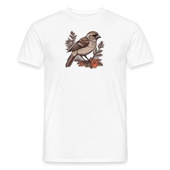 Éleveur d’oiseaux Ornithologue Ornithologue Ornithologue - T-shirt homme - blanc - Devant - AI Model Male 178 dark (178cm)