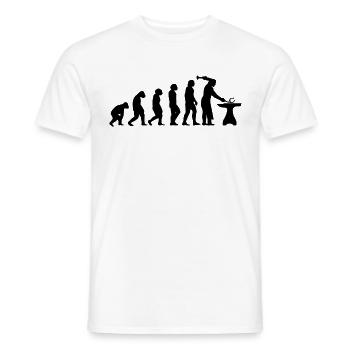 Pferde-Schmied Hufeisen Pferdeschmied Zange - Männer T-Shirt - Weiß - Vorne - AI Model Male 178 dark (178cm)