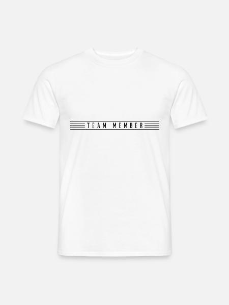Membre de l’équipe - T-shirt homme - blanc