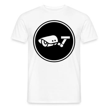 kamera symbol icon - Männer T-Shirt - Weiß - Vorne - AI Model Male 178 dark (178cm)