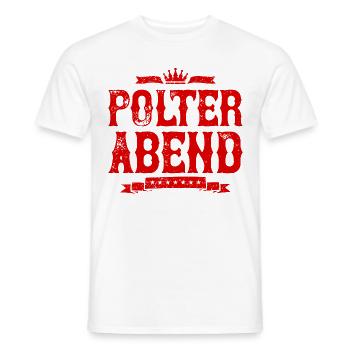 Polterabend Team Bräutigam - Männer T-Shirt - Weiß - Vorne - AI Model Male 178 dark (178cm)